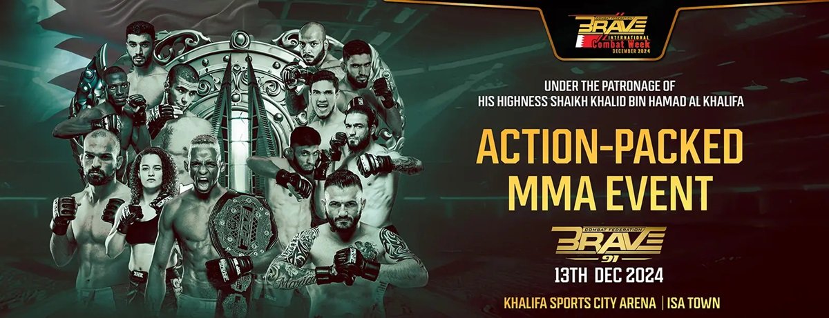 BRAVE CF 91 MMA Event