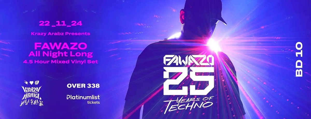 Krazy Arabs – FAWAZO 25Y of Techno